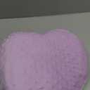 Weighted Sensory Pillow Glass Bead Calming Hug Pillow Gifts for Women Wife Anxiety & Stress Relief Heart Shaped 12x12 Cooling Cushion for Adults Relaxation Gift(Purple)