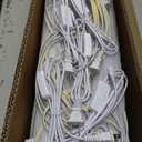 20-Pack 4FT T8 LED Shop Light, 42W 6300 Lumen 5000K Daylight, Linkable with Plug Shop Lights for Garage Ceiling Workshop Commercial Lighting, 