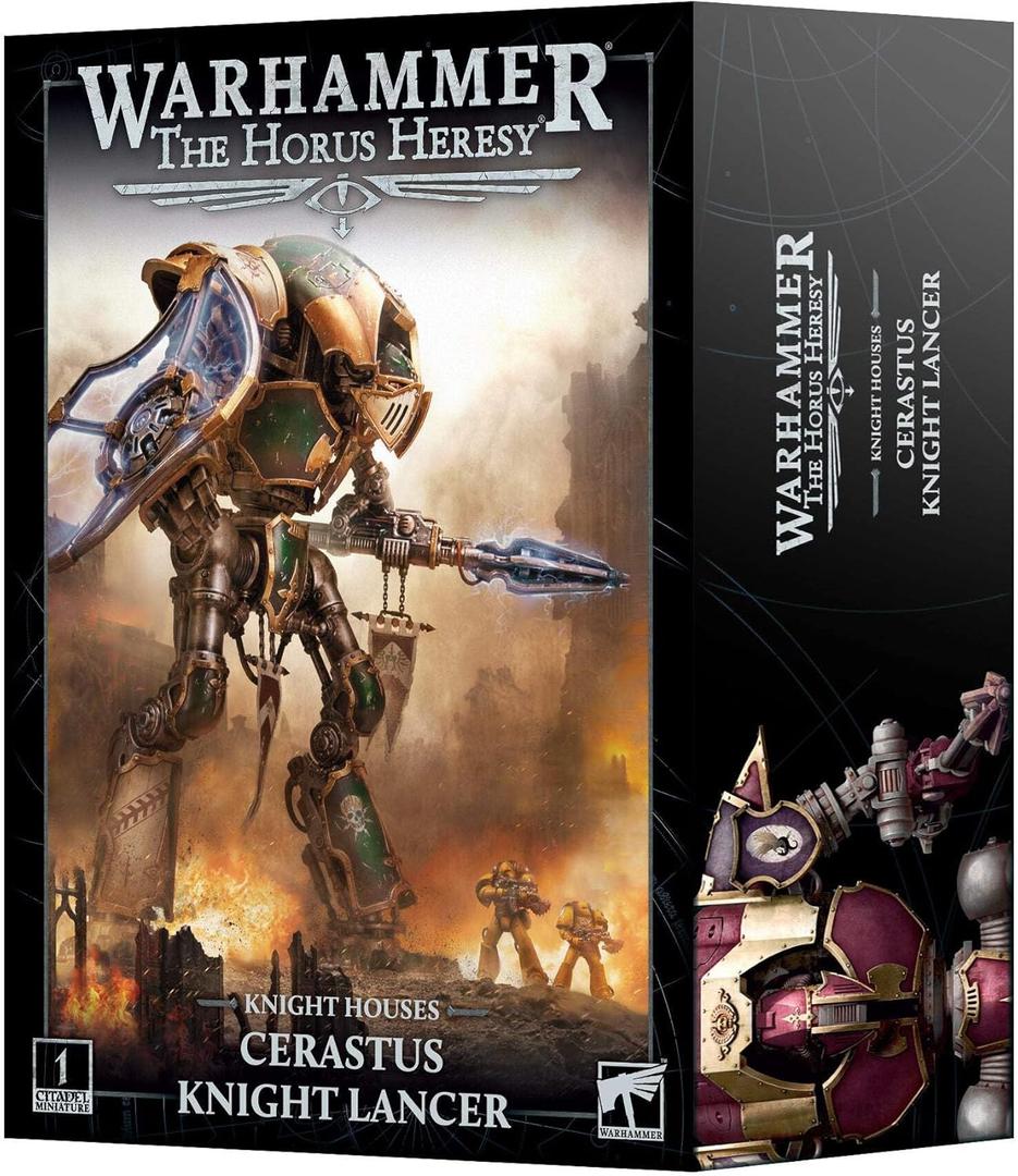Games Workshop - Warhammer Horus Heresy/Warhammer 40,000: Cerastus Knight Lancer (2023) Games Workshop - Warhammer Horus Heresy/Warhammer 40,000: Cerastus Knight Lancer (2023)