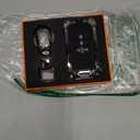 Heavy Key Fob Cover for Honda, Keychain, Metal Silicone Key Fob Case Compatible with Accord Civic HR-V CR-V Pilot 2021-2024 (Black, S Buckle)