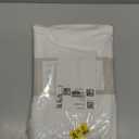 maxmill Round Linen Looking Textured Tablecloth Spill-Proof Wrinkle Free Soft Jacquard Table Cloth for Circular Table Cover, for Dining Room Buffet Banquet Parties Holiday Dinner, 70 Inch White