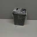 Compost Bin Kitchen, for use on Countertops or Under Sinks, Hanging Trash Can with Lid, for Cupboard/Bathroom/Bedroom/Office/Camping, Mountable Indoor Compost Bucket(Black 1.3 Gallon/5L)