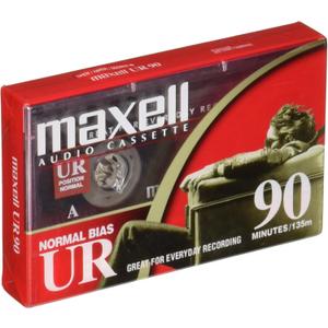 Maxell Dictation & Audio Cassette, Normal Bias, 90 Minutes