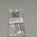 US STAINLESS 2 Pieces Stainless Steel 316 M12 Lag Screw Eye Bolt Forged 12mm x 100mm Marine Grade
