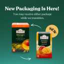 6 x Ahmad Teas - Mango Black Tea 1.4oz - 20 Tea Bags (EXP 05/24/26)