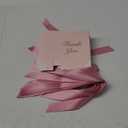 VGOODALL 24PCS Thank You Gift Bags, 4.5x3.9x1.8Inches Mini Party Favor Bags Pink Treat Boxes with Bow Ribbon for Wedding Bridal Baby Shower Birthday Party