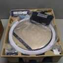 ILIFE V5s Plus Robot Vacuum and Mop Combo with Wi-Fi/App/Alexa, Automatic Self-Charging Robotic Vacuum Cleaner, Slim and Quiet, Cleans Hard Floors Carpets and Pet Hair (V5s Pro Upgrade Version) (11.8-11.8-3.19 inch)