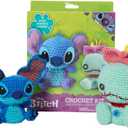 Innovative Designs Disney Lilo and Stitch Crochet Kit for Beginners, DIY Crochet Kits for Adults, Teens, Kids, Instruction Manual  Stitch and Scrump