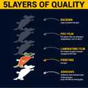 2 x 3Pcs Karate? Carrot-E Sticker Gifts Cute Carrot Sticker Carrote Vegetable Veggie Lovers Gift Funny Karate Waterproof Stickers Carrot Vinyl Decal for Laptop Water Bottle Toolbox Phone Case Cars 3"