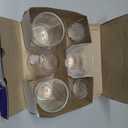 Duralex Made In France Gigogne Glass Tumbler Drinking Glasses, 3.13 ounce - Set of 6, Clear