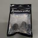 12AN Male Flare Hex Head Plug Fitting Adapter Aluminum Black, Pack of 2