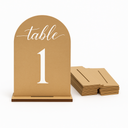 Wedding Table Numbers 1-20, Wood Table Numbers For Wedding Reception 1-20, Restaurant Tables Number Signs With Stands,