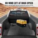 VEVOR Truck Bed Mat, Fits for 2015-2024 Ford F150 5.5 FT Short Bed, 66.5" x 64" Rubber Truck Bed Liner, 1/4" Thick Bed Mat Car Accessories for All-Weather Protection, Prevent Slipping or Damage