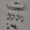 4 Pieces RP25513 Faucet Stem Replacement for Faucet Repair Kit with RP4993 Seat and Spring, 8 Cartridge for Kitchen