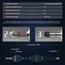 KELOKE CV Axle Shaft Assembly Compatible with Toyota & Lexus