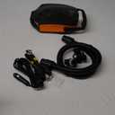 50PSI Paddle Board Pump Electric Portable, High Pressure Sup Pump - Dual Stage Inflation, Auto Shut Off and Deflate for Stand Up Paddle Board/Car/Kayak/Bicycle (Black-DC12V)