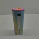 Corkcicle Cold Cup Insulated Tumbler with Lid and Straw, Rainbow Unicorn, 24 oz  Reusable Water Bottle Keeps Beverages Cold for 12hrs, Hot 5hrs  Cupholder Friendly Tumbler, Lid for Flexible Sipping