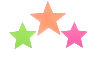 Gid Shapes Glove In The Dark Stars 2 Pack