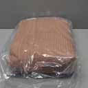 EVERGRACEHOME Cotton Coverlet Set Full Queen Size 3 Pieces, Lightweight Soft Ribbed Matelass Bedspread Quilt Set, Cozy Oversized Quilted Bedding Set with 2 Pillow Shams for All Seasons, Clay