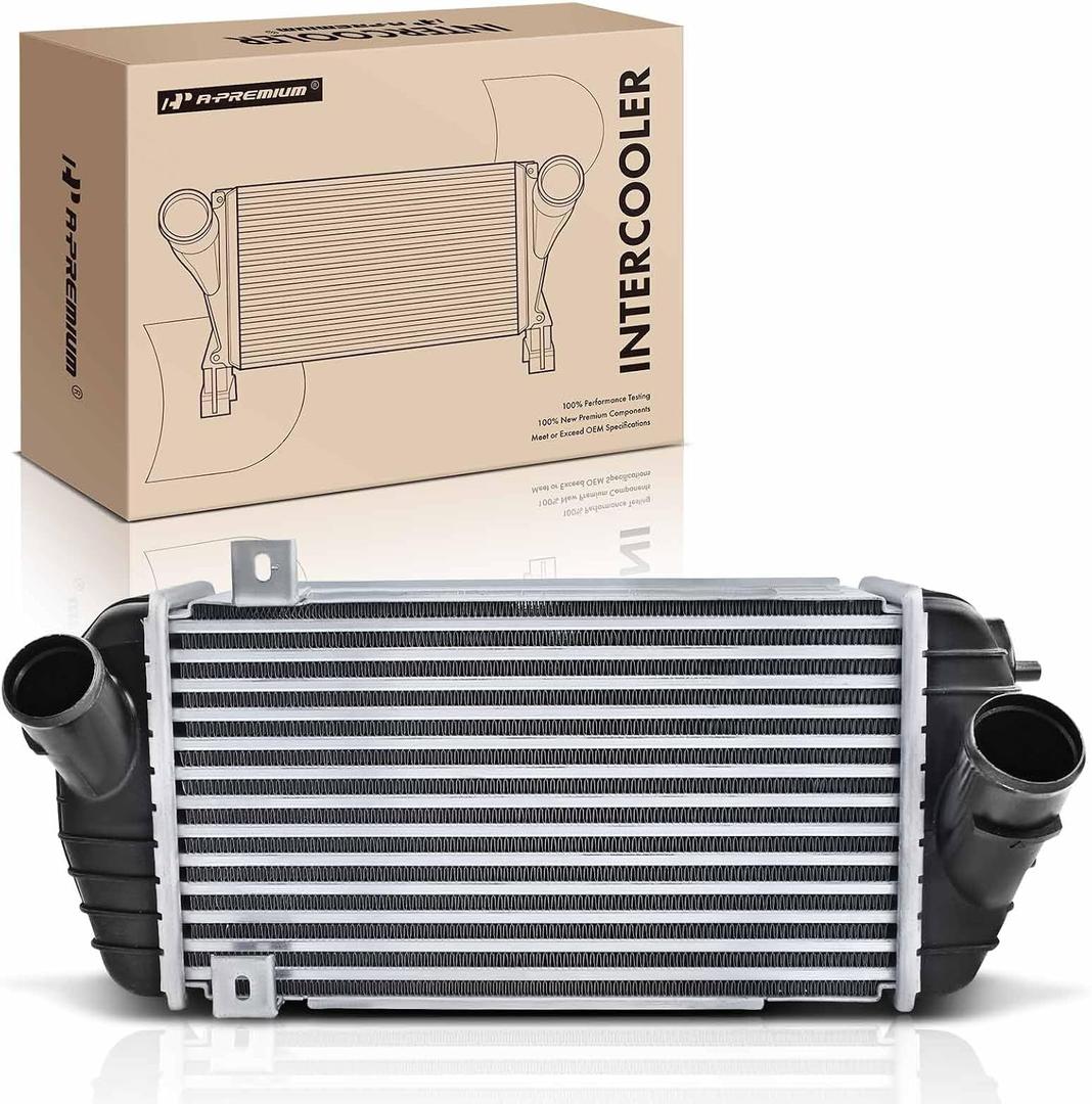 A-Premium Turbocharger Intercooler Compatible with Hyundai Tucson 2016 2017 2018 1.6L Turbocharged, Charge Air Cooler