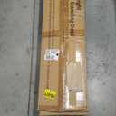 HUANUO Electric Standing Desk, 48" x 24" Whole Piece Desktop, Adjustable Height Computer Desk, 4 Height Memory Settings, Sit Stand Up Desk for Home Office, White