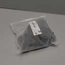 16 Pack Chair Leg Floor Protectors for Hardwood Floors, Square Rubber Furniture Sliders, 360Felt Pad Bottom Wrapped Thickening Silicone Furniture Legs Caps Covers(Square,Black-M)