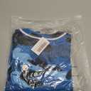 Kids Baseball Jersey Jersey for Boys Girls Plain Practice Shirt Youth Sports Button Down Shirts 3-20Y (Blue, M)