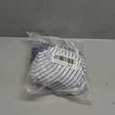 Blooming Jelly Womens High Waisted Bikini Sets Drawstring Tummy Control Swimsuits Crisscross Tie Back Bathing Suit, M