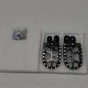 AnXin Foot Pegs Footpegs Footrests Foot for KLX300 KLX300R KLX300SM 97-07 20-24 KLX250 06-20 KLX250S 09-14 KLX250R 94-96 KLX650 93-96 Dirt Bike Black