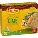 Old El Paso Stand ‘N Stuff Taco Shells, Hint of Lime Flavored, Gluten Free Crunchy Corn Taco Shells, 10 Count, 5.4 oz, BB Date: 03 DEC 2025, Pack of 6