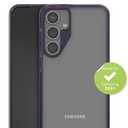 ZAGG Santa Cruz Samsung Galaxy S24+ Case - Ultra Slim, Clear Case with Color Accents, Graphene-Strengthened, Drop-Resistant, Grape Purple