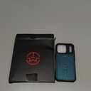 for iPhone 17 Pro Wallet Case Compatible with Magsafe, Magnetic RFID Blocking Card Holder Kickstand 2 in 1 Detachable Case for iPhone 17 Pro 6.3", Bluish Green