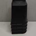 Bed Risers 8 Inch Heavy Duty, Furniture Risers for Bed Desk Table Sofa CouchOversized Bed Lifts Risers, Support up to 5000 Lbs(4 Pack Black)