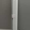 LazBlinds No Drill Blinds for Indoor Windows, Blackout Roller Shades, Cordless Window Blackout Blinds, Thermal Insulated Fabric UV Protection for Home and Office, 24.5" W x 72" H, White