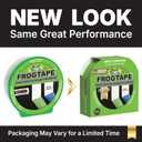 FrogTape Multi-Surface Painters Tape with PAINTBLOCK, 1 Inch Wide (0.94 In. x 60 Yds), Medium Adhesion, Green, 1 Roll (1358463)