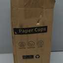 16 oz 100 Pack Coffee Cups with Lids and Sleeves, Hot Paper Coffee Cups with Lids, Disposable To Go Cups with Lid for Coffee, Tea, Hot Chocolate, Ideal for Cafes, Offices and Travel