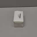 12 Pack 1 inch Blind Brackets, Vertical Blind Bracket Box Mounting Bracket Window Blinds Headrail Brackets, White