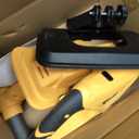 Cordless Tiller Cultivator Compatible with Dewalt 20V Battery (Tool Only), MtiolHig 360RPM Electric Garden Tiller for Gardening, Brushless Rototiller 9" Width 6.3" Depth for Soil Cultivation, Yellow