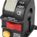 Handlebar Stop Headlight Light Switch for Polaris Sportsman-400/450/500/550/570/600/700/800/850/1000 Scrambler-850/1000 ATP-330/500 Scrambler-500 Magnum-330 Trail-Boss-330 Scrambler-400 Xplorer-250
