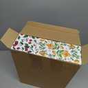 12 Pack Fruit Facial Tissues Cube Face Boxes 600 Sheets 3 Ply Small Square Tissues Bulk for Spring Summer Car Bedroom Supplies