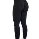 AUROLA Workout Leggings for Women Seamless Scrunch Tights Tummy Control Gym Fitness Girl Sport Active Yoga Pants, (XS)