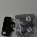 OCPTY Door Handles Exterior Driver Passeneger Side Replacement fit 1997-2001 for Camry Outside Door Handles Black(4pcs)