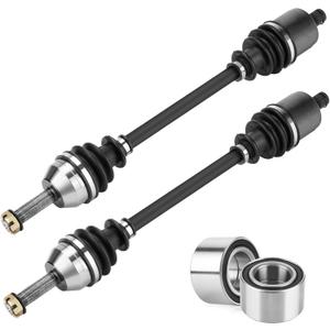 Youxmoto Front Left/Right CV Axle & Wheel Bearing Kit Fit for Polaris Ranger 500/570 / EV/ETX 2015 2016 2017 2018 2019 2020 2021 2022; 4340 Chromoly Steel CV Axle Drive Shaft