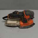 BLACK+DECKER Detail Sander, 1.2 Amp, 16,000 OPM, Compact Design, 3-Position Grip for Comfort, Includes Dust Collector, Corded (BDEMS600)