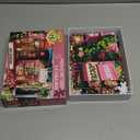 Jigsaw Puzzles 300 Pieces for Adults,Chocolate Shop 300 Piece Puzzles,Cat Puzzle for Kids Adult Senior,Pink Flowers Challenging Puzzles Family Activity Great Gift Home Decor 20.5x15 in