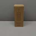 GOBAM Bamboo Toilet Bowl Cleaner with Holder for All Toilet Types, Hidden Stainless Steel Toilet Brush, Bathroom Cleaning Brushes, Toilet Accessories - Natural, with Pattern