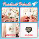 50 Pcs Inspirational Jesus Christ Water Bottle Stickers, Religious Bible Verses Faith Laptop Decals, Kids Teens Adults Waterproof Vinyl Phone Cases Diary Scrapbook Skateboard Luggage