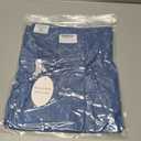 Kancystore Womens 3/4 Length Sleeve Tops Casual Loose Fit Tunic Shirts Crewneck Basic Tees (Blue, L)