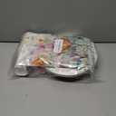 Wildflower Baby Shower Decorations,142Pcs Wildflower Baby in Bloom Plates and Napkins,Tablecloth,Cup Butterfly Floral Theme Table Decorations for Bridal Shower Birthday Party