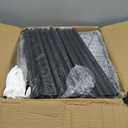 Kitchen Corner Shelf Rack, Multi-layer Pot Rack Storage Organizer Metal Shelves Holder (8 Tier) (Black)